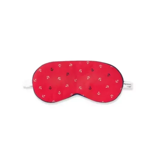Adult's Twill Sleep Mask in Anchors Away