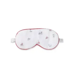Adult's Twill Sleep Mask in Coastal Charms