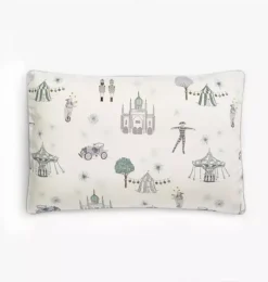 Adventures in Wonderland Toddler Pillow Set - Aqua