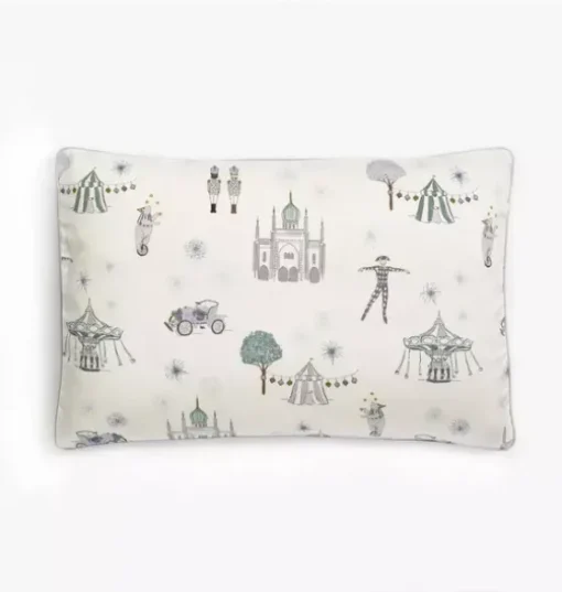 Adventures in Wonderland Toddler Pillow Set - Aqua