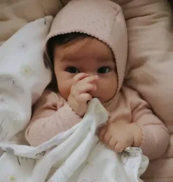 Adventures in Wonderland Swaddle - Rose