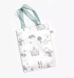 Adventures in Wonderland Baby Duvet Set - Aqua
