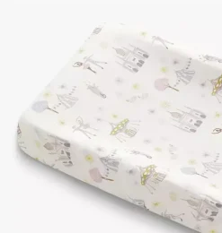 Adventures in Wonderland Changing Pad Cover - Rose