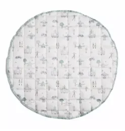 Adventures in Wonderland Play Mat - Aqua