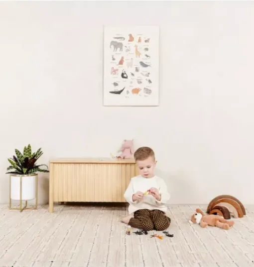 Animal Alphabet Poster