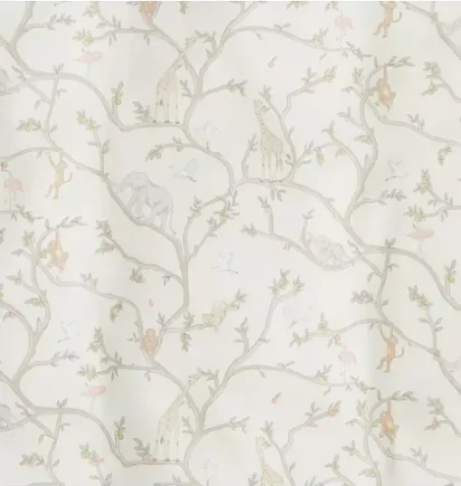 Animal Parade Crib Sheet - Ivory