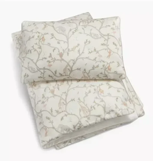Animal Parade Toddler Duvet Set - Ivory