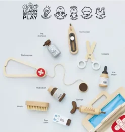 Animal Vet Set – 10 Piece