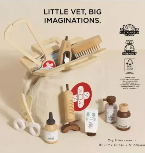 Animal Vet Set – 10 Piece