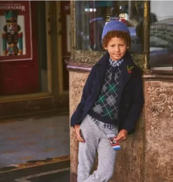 Argyle Polo Sweater