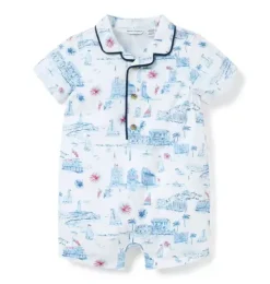 Baby Americana Toile Romper
