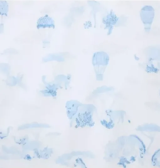 Baby Animal Friends Toile Wrap One-Piece