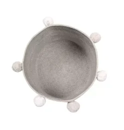 Baby Basket Bubbly  Grey