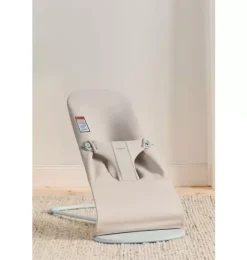 Baby Bouncer Bliss, 3D Jersey, Light Beige
