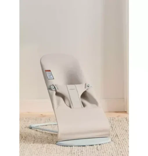 Baby Bouncer Bliss, 3D Jersey, Light Beige