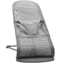 Baby Bouncer Bliss, Mesh, Gray