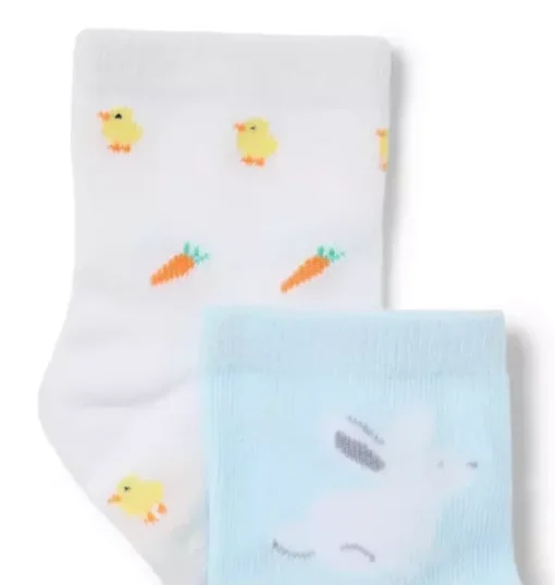 Baby Bunny And Chick Sock 2-Pack