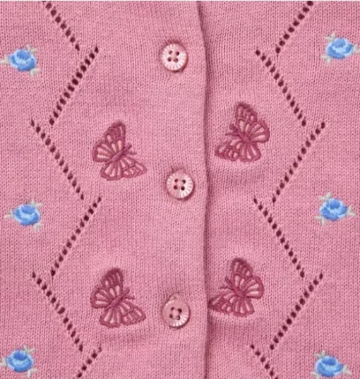 Baby Butterfly Ruffle Cardigan