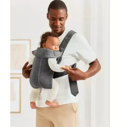 Baby Carrier Mini, 3D Jersey, Dark Gray