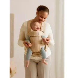 Baby Carrier Mini, Woven, Beige