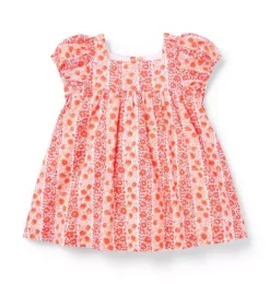 Baby Ditsy Floral Puff Sleeve Dress