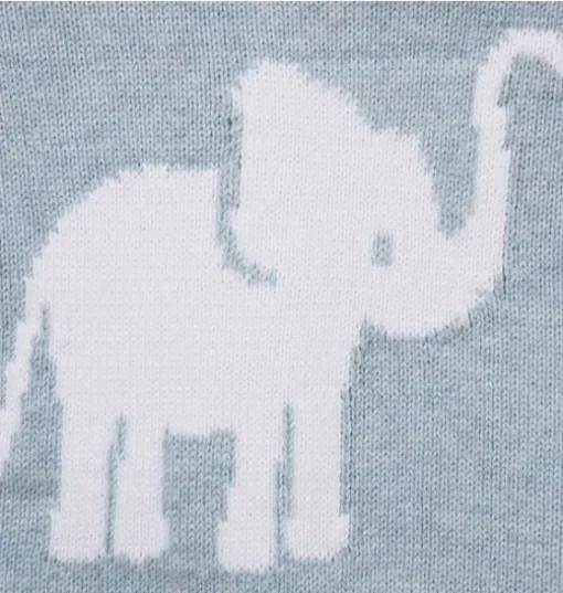 Baby Elephant Matching Sweater Set