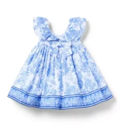 Baby Floral Border Dress