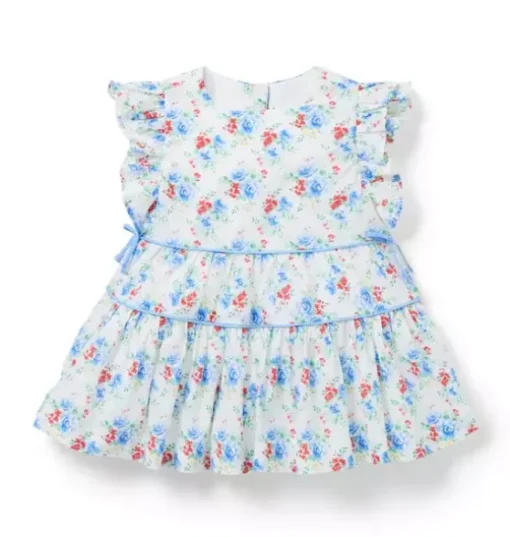 Baby Floral Bow Dress