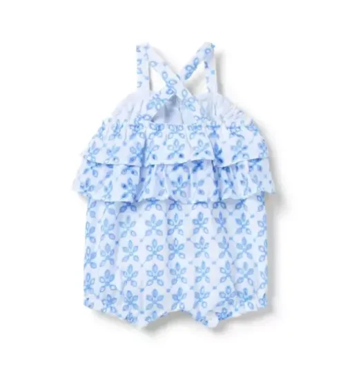 Baby Floral Eyelet Romper