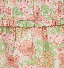 Baby Floral Pintuck Romper