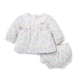 Baby Floral Pointelle Matching Set
