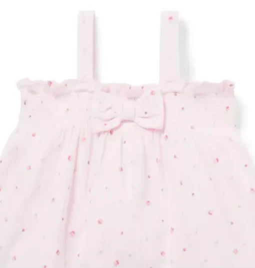 Baby Floral Pointelle Matching Set