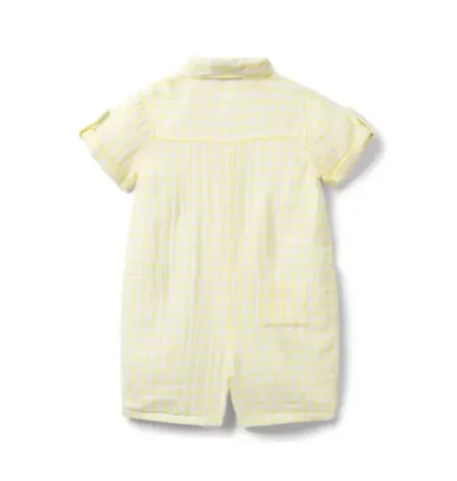 Baby Gingham Romper