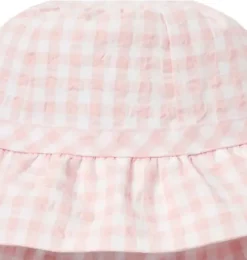 Baby Gingham Ruffle Sun Hat