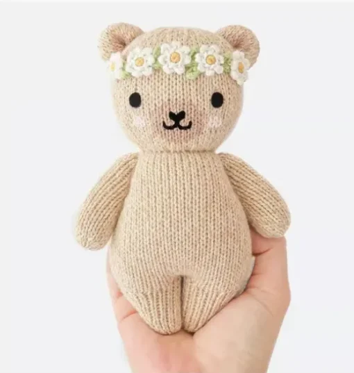 Baby honey bear (flower crown)
