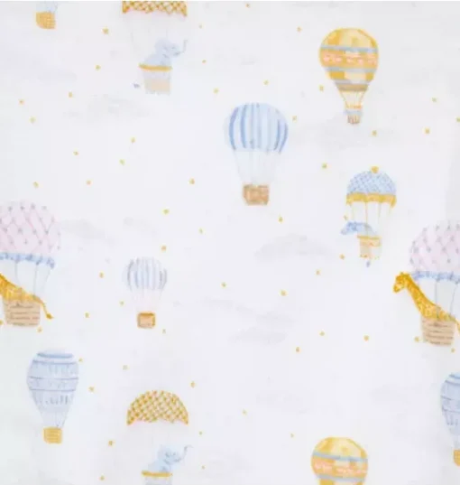 Baby Hot Air Balloon Animals Wrap Matching Set