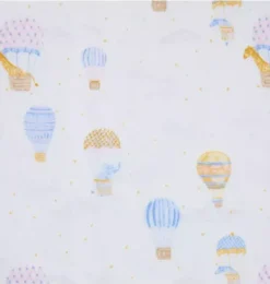 Baby Hot Air Balloon Animals Blanket