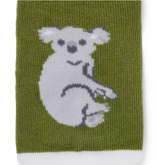 Baby Koala And Stripe Sock 2-Pack