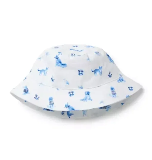Baby Nautical Dog Bucket Hat