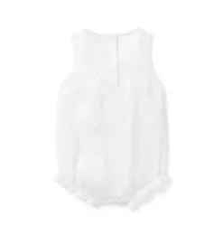 Baby Pineapple Pointelle Romper