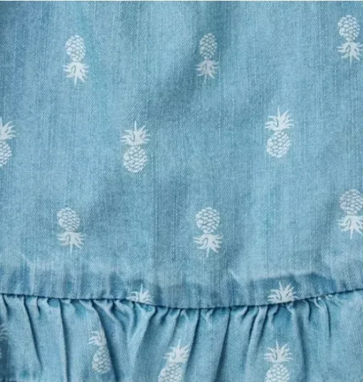 Baby Pineapple Ruffle Matching Set