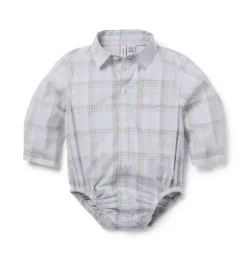 Baby Plaid Bodysuit
