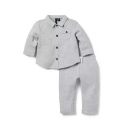 Baby Quilted Matching Set