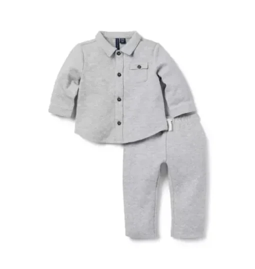 Baby Quilted Matching Set