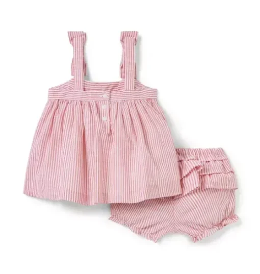Baby Striped Matching Set