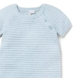 Baby Textured Striped One-Piece