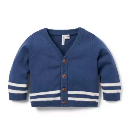 Baby Varsity Stripe Cardigan