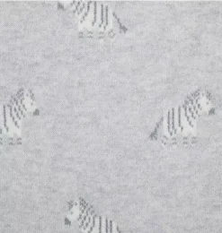Baby Zebra Knit Romper