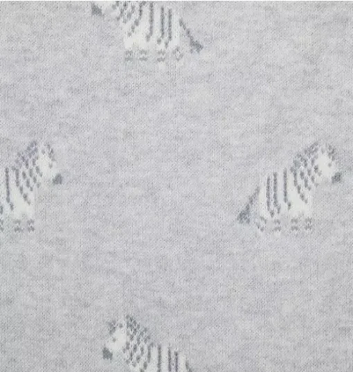 Baby Zebra Knit Romper