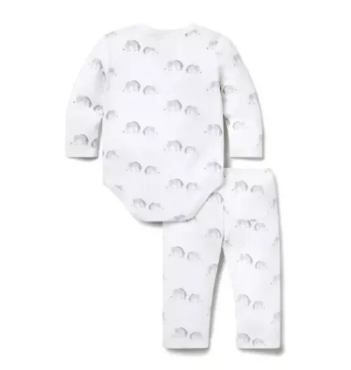 Baby Zebra Wrap Matching Set